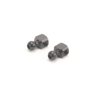 Schumacher Rear Roll Bar Ball - Black 2pcs - K2,KD,KC,LD,ST2 (U4800)