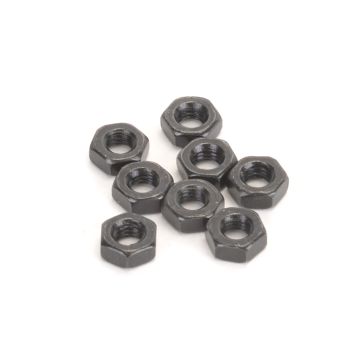 Schumacher SPEED PACK - M3 Steel Nut Black (pk8) (U4835)