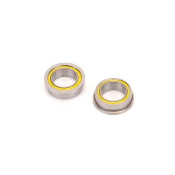 Schumacher Ball Bearing - 1/4x3/8x1/8 Flanged Yellow - (pr) (U4980)