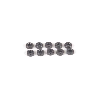 Schumacher SPEED PACK M3 Alloy Nuts - Black - pk10 (U4984)