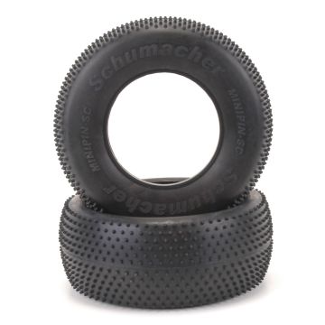 Schumacher Short Course Tyre - Mini Pin - Blue (pr) (U6768)