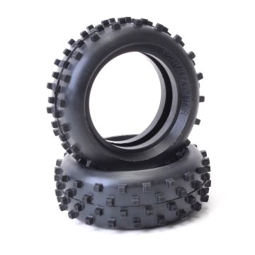 Schumacher Block - Front Tyres - Yellow - CAT  pr (U6787)