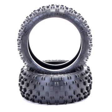 Schumacher Stagger Rib 1/8th  - Silver (pr) (U6807)