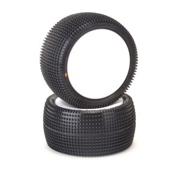 Schumacher Cactus 1/10 - Rear - Yellow - Pre-Glued  - pr (U6839)