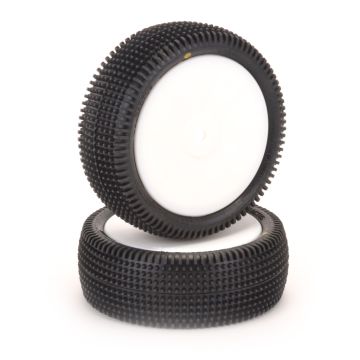 Schumacher Cactus 1/10 - Front - 4WD - Yellow-Pre-Glued - pr (U6841)