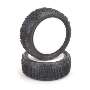 Schumacher Cactus Fusion 2 - 1/10 4WD Tyres Yell-Pre-Glued (U6898)
