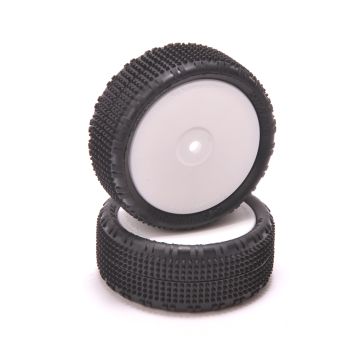 Schumacher Shard - 1/10  4WD Tyres - Yellow - Pre-Glued (U6911)