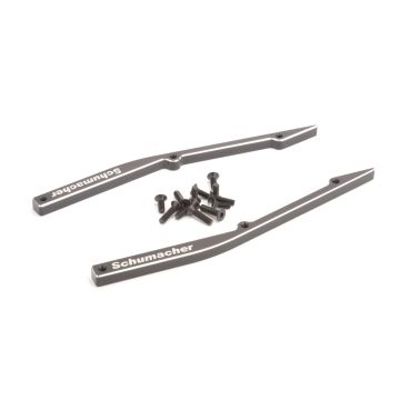 Schumacher Alloy Sidepods (pr) - 2WD (U7098)