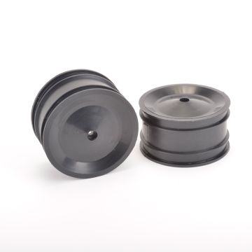 Schumacher Rear Wheel Black (pr) - CAT XLS (U7181)