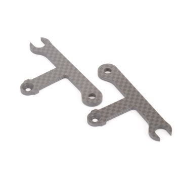 Schumacher Carbon Fibre Lipo Straps - CAT XLS,PC (U7267)