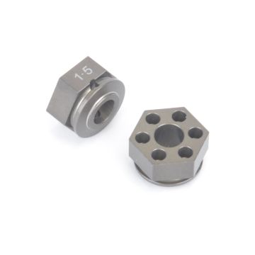 Schumacher Alloy Wheel Hex 7.5mm (+1.5) pr LD/2,L1/EVO/R,ST (U7403)