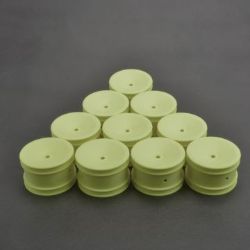 Schumacher Wheel Rear Off-Road - Yellow - 5pr (U7461)