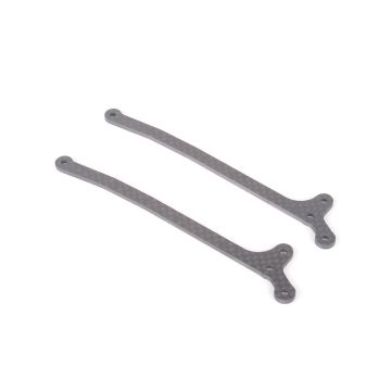 Schumacher C/F HD Rear Top Decks 2.5mm pr - L1/EVO (U7687)