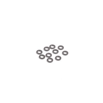 Schumacher M3 Black Alloy Washers 1.00mm (pk10) (U7710)