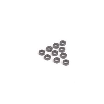Schumacher M3 Black Alloy Washers 2.00mm (pk10) (U7711)