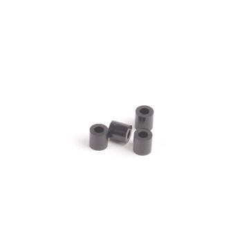 Schumacher Black 6mm Spacer (pk4) (U7898)