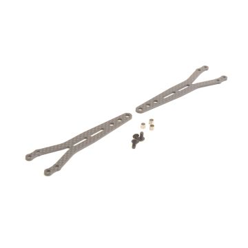 Schumacher C/F 2 Piece Top Deck - Mi8 (pr) (U8245)