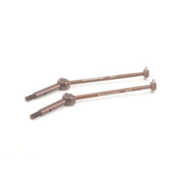 Schumacher Driveshaft Assembled CVD V2 65.5mm - LD,LD2/3 (pr) (U8270)