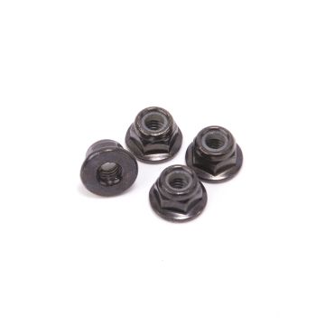 Schumacher M4 Steel Nyloc Flanged Nut (4 pcs) (U8273)