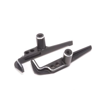 Schumacher Alloy Side LiPo Mounts (pr) - L1R (U8394)