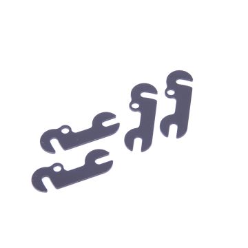 Schumacher S2 Front End Spacer 1.0mm (4 pcs) - Atom 3 (U8496)