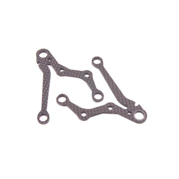 Schumacher C/F Rear Wishbones - Mi8 HGT Conversion (pr) (U8567)
