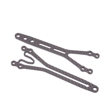 Schumacher C/F Split Top Decks 2mm - Mi8,Mi9 (pr) (U8570)