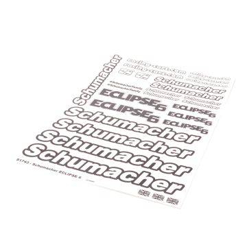 Schumacher Decal - Eclipse 6 (U9029)