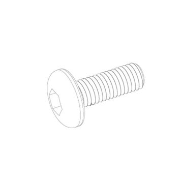 UDIRC UCX24 M2.0*6 Hexagon Socket Buttonhead Machine Screw (UCX24-S005)