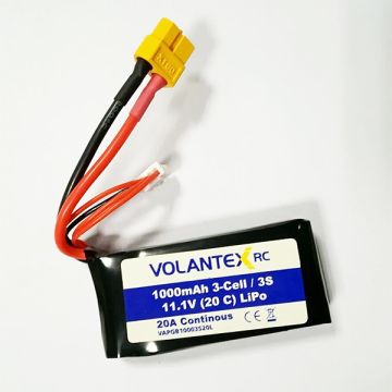 Volantex 11.1V 1000Mah Lipo XT60 Plug 797-3Bl (V-PB3109)