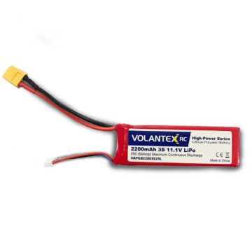 Volantex 11.1V-2200Mah-Lipo-XT60 Plug (V-PB3112)
