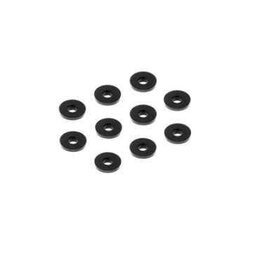Xray Alu Shim 3X9X1.0mm - Black (10) (XR303118-K)