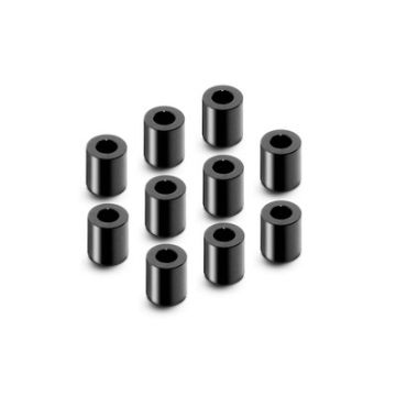 Xray Alu Shim 3X6X7.0mm - Black (10) (XR303139-K)