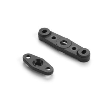 Xray Composite Lower & Upper Pivot Brace - Low Roll-Center - Graphite (XR373094-G)