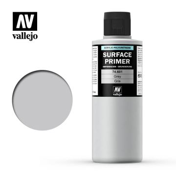 AV Vallejo Polyurethane - Primer Grey 200ml (VAL74601)