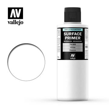 AV Vallejo Polyurethane - Primer White 200ml (VAL74600)