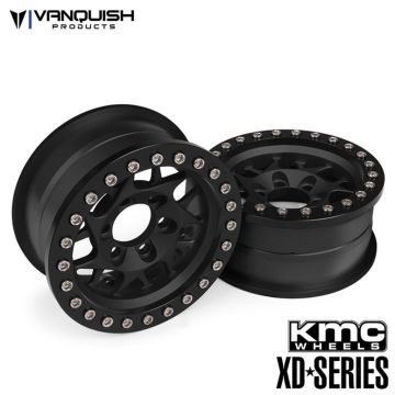 Vanquish KMC 1.9 XD127 Bully Black Anodized (VPS07710)