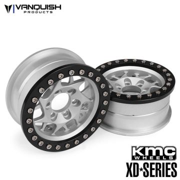 Vanquish KMC 1.9 XD127 Bully Clear Anodized (VPS07711)
