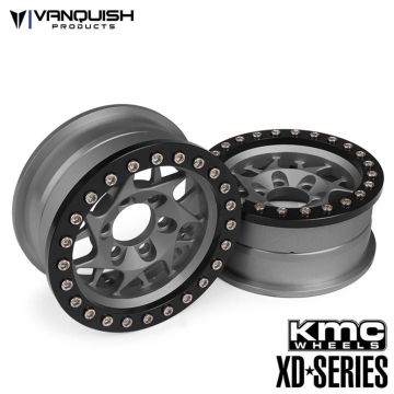Vanquish KMC 1.9 XD127 Bully Grey Anodized (VPS07712)