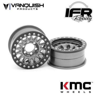 Vanquish KMC 1.9 KM445 Impact Grey Anodized (VPS07803)