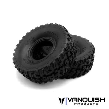 Vanquish VXT2 1.9 Tires (2) Red Compound (VPS10102)