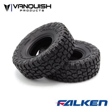 Vanquish Falken Wildpeak R/T 4.19/1.9 Tires Red (VPS10104)