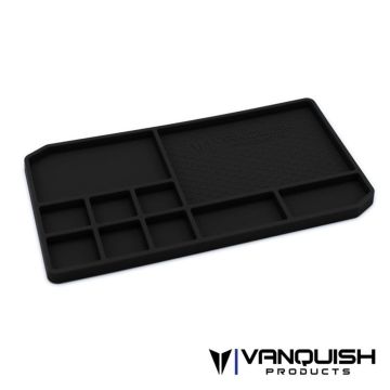Vanquish Rubber Parts Tray - Black (VPS10160)