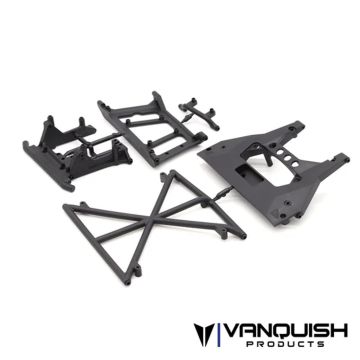 Vanquish H10 Cage Components set #2 -Black (VPS10516)