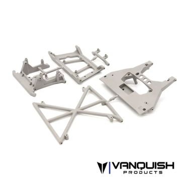 Vanquish H10 Cage Components set #2 -Grey (VPS10517)