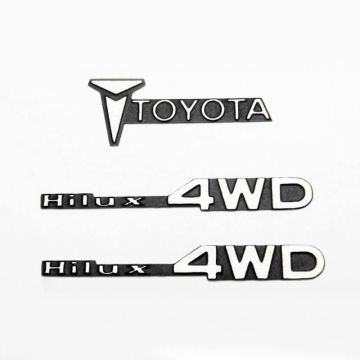 RC4WD 1/10 Metal Emblem For Tamiya Hilux (VVV-C0007)