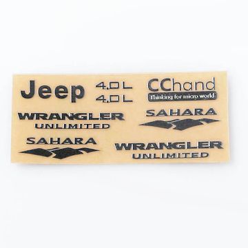 RC4WD Metal Emblems For Axial SCX10 Jeep Wrangler (VVV-C0176)