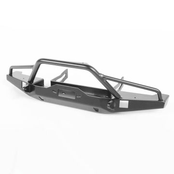 RC4WD Solid Front Bumper For Axial SCX10 Ii Xj (Black) (VVV-C0331)