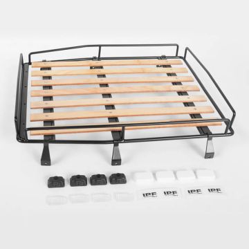 RC4WD Wood Roof Rack W/Lights For RC4WD Cruiser Body (VVV-C0437)