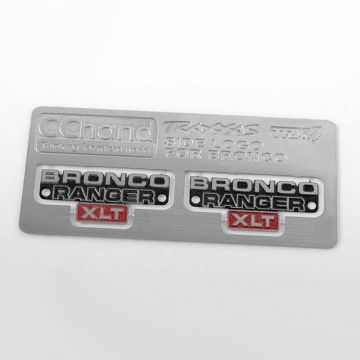 RC4WD Side Metal Emblem For Traxxas TRX-4 '79 Bronco Ranger XLT (VVV-C0495)
